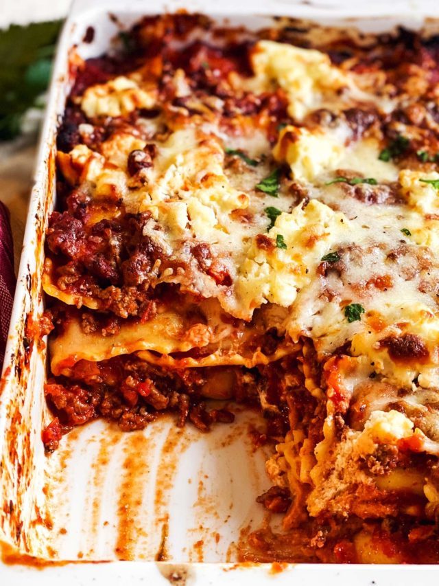Baked Ravioli “Lazy Lasagna”