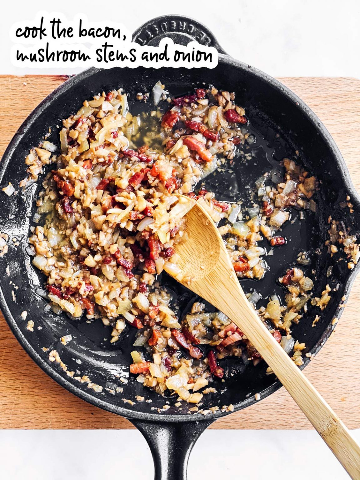 Stuffed Mushrooms with Bacon Recipe - Unfussy Kitchen