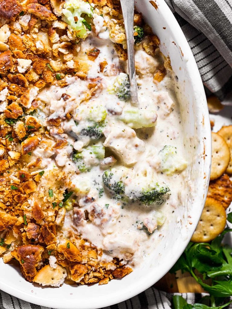 Ritz Chicken Broccoli Casserole Recipe Unfussy Kitchen